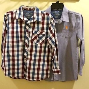 Polo Button down boys shirts
